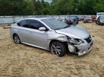 2015 Nissan Sentra S Silver vin: 3N1AB7AP6FY218786