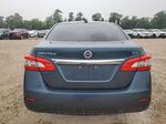 2015 Nissan Sentra S Blue vin: 3N1AB7AP6FY252307