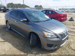 2015 Nissan Sentra Sr Gray vin: 3N1AB7AP6FY291401