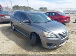 2015 Nissan Sentra Sr Gray vin: 3N1AB7AP6FY291401