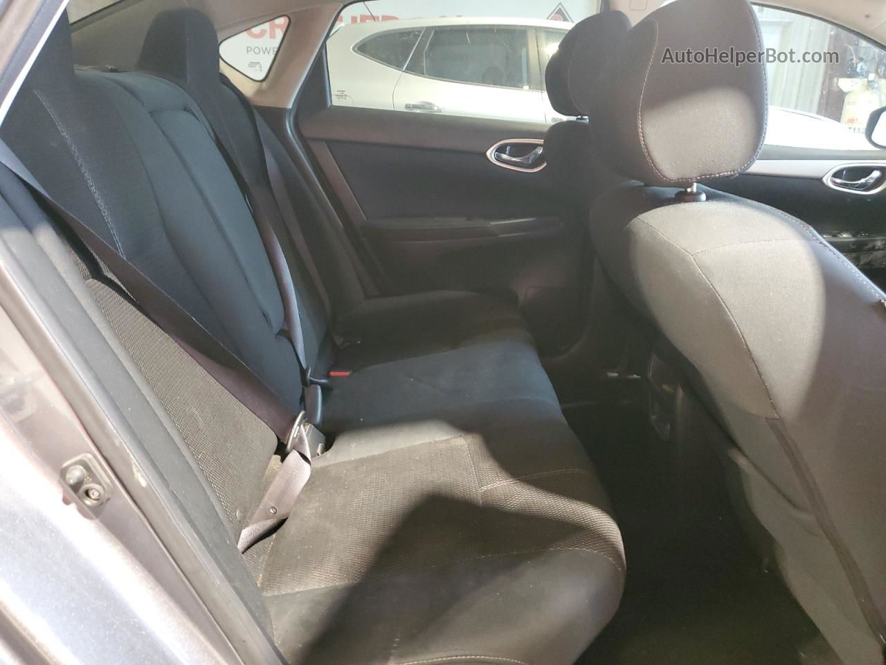 2015 Nissan Sentra S Серый vin: 3N1AB7AP6FY315678