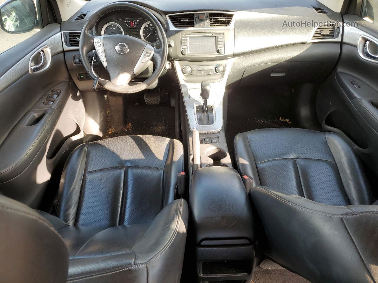 2015 Nissan Sentra S Синий vin: 3N1AB7AP6FY338670