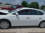 2016 Nissan Sentra Fe+ S/s/sl/sr/sv White vin: 3N1AB7AP6GL637557