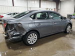 2016 Nissan Sentra S Gray vin: 3N1AB7AP6GL641074