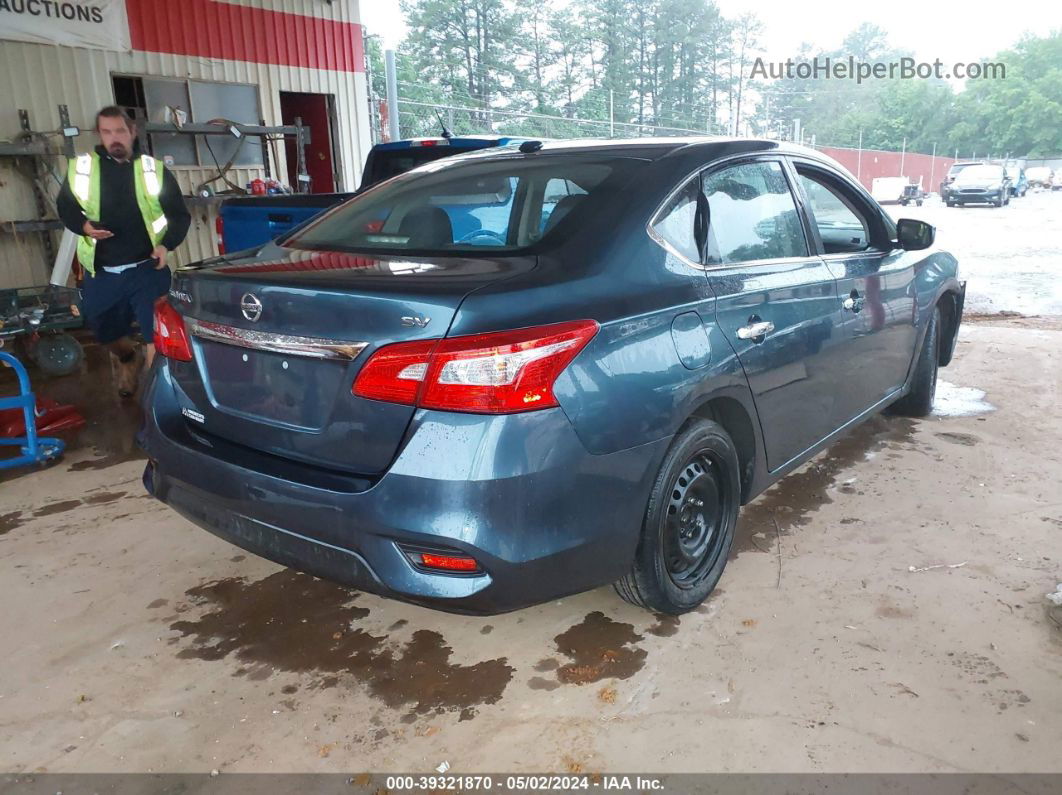 2016 Nissan Sentra Fe+ S/s/sl/sr/sv Синий vin: 3N1AB7AP6GY239459