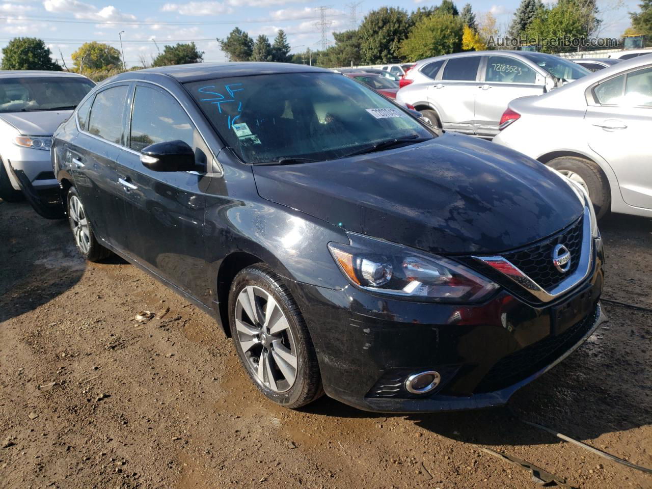 2016 Nissan Sentra S Черный vin: 3N1AB7AP6GY276009