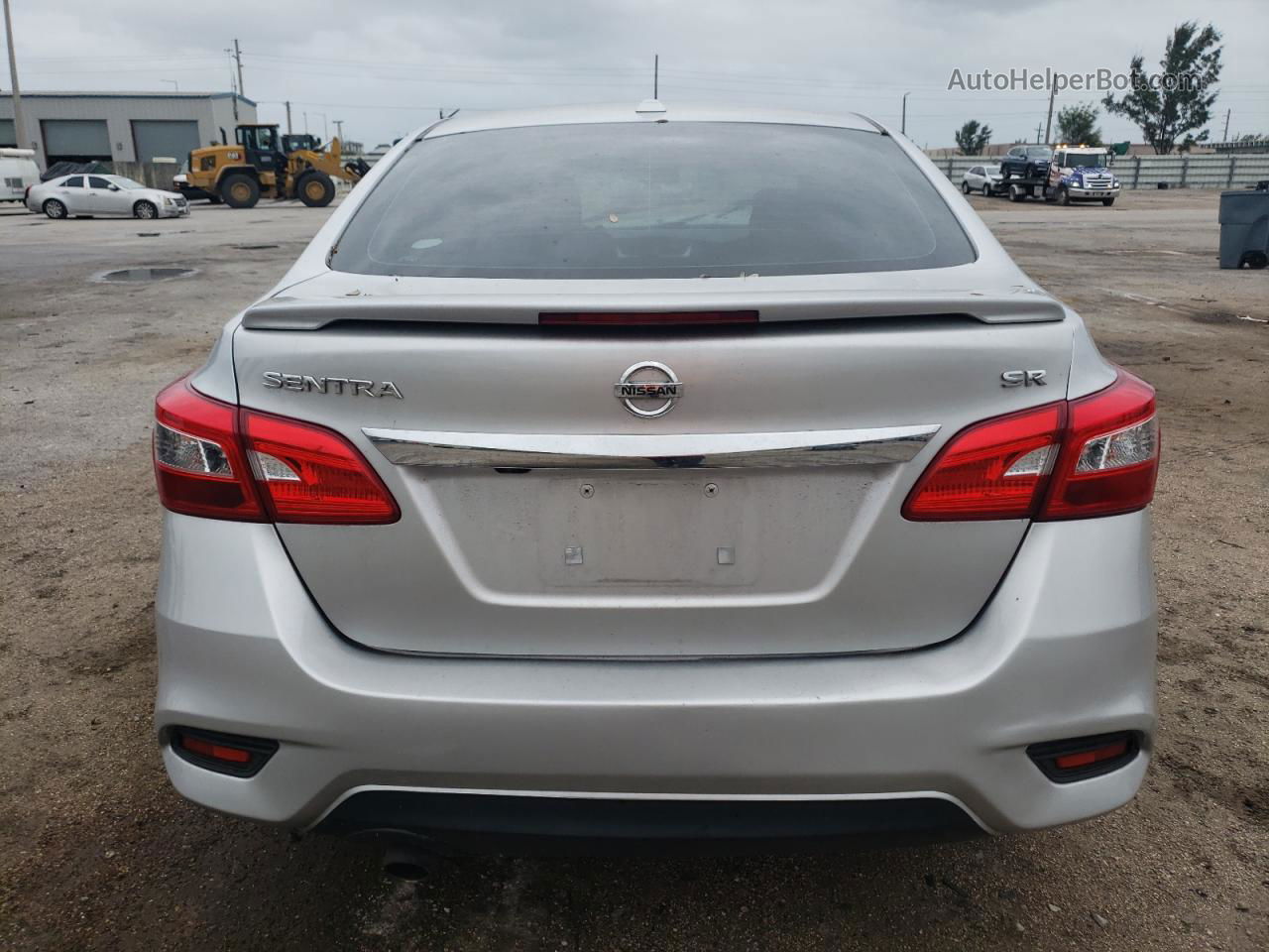 2016 Nissan Sentra S Silver vin: 3N1AB7AP6GY277676