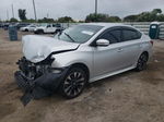 2016 Nissan Sentra S Серебряный vin: 3N1AB7AP6GY277676