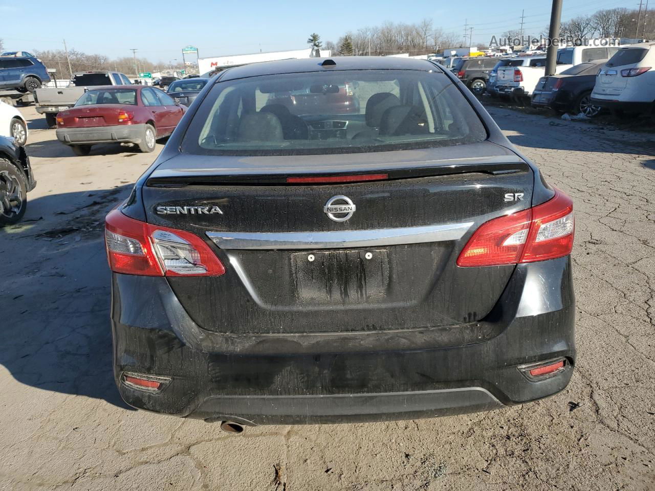 2016 Nissan Sentra S Black vin: 3N1AB7AP6GY280268