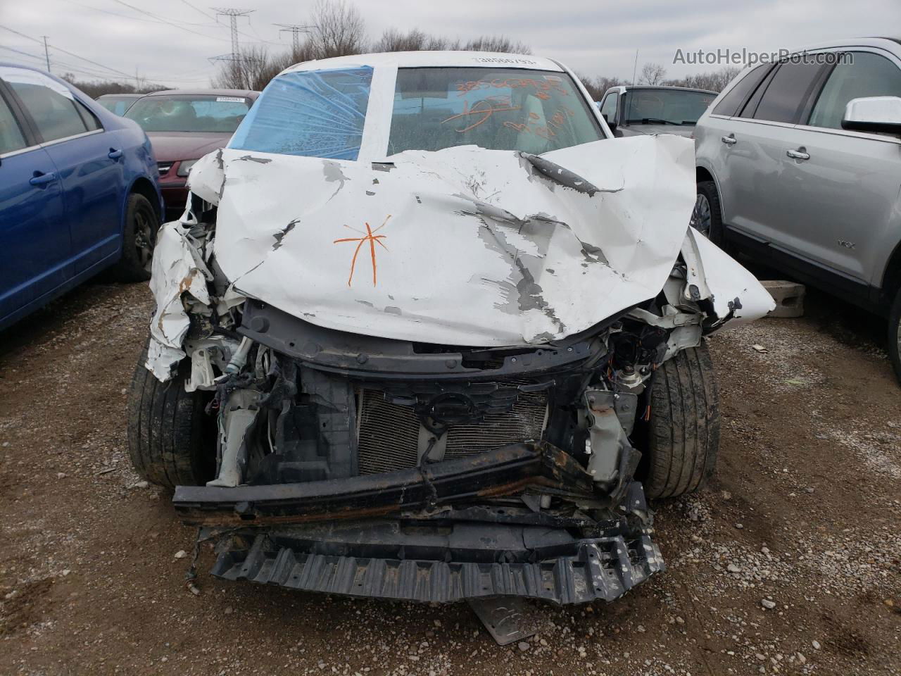 2016 Nissan Sentra S White vin: 3N1AB7AP6GY321384