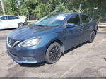 2016 Nissan Sentra Sv Blue vin: 3N1AB7AP6GY326648