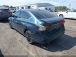 2016 Nissan Sentra Sv Blue vin: 3N1AB7AP6GY326648