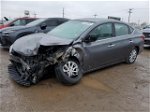 2018 Nissan Sentra S Серый vin: 3N1AB7AP6JL623858