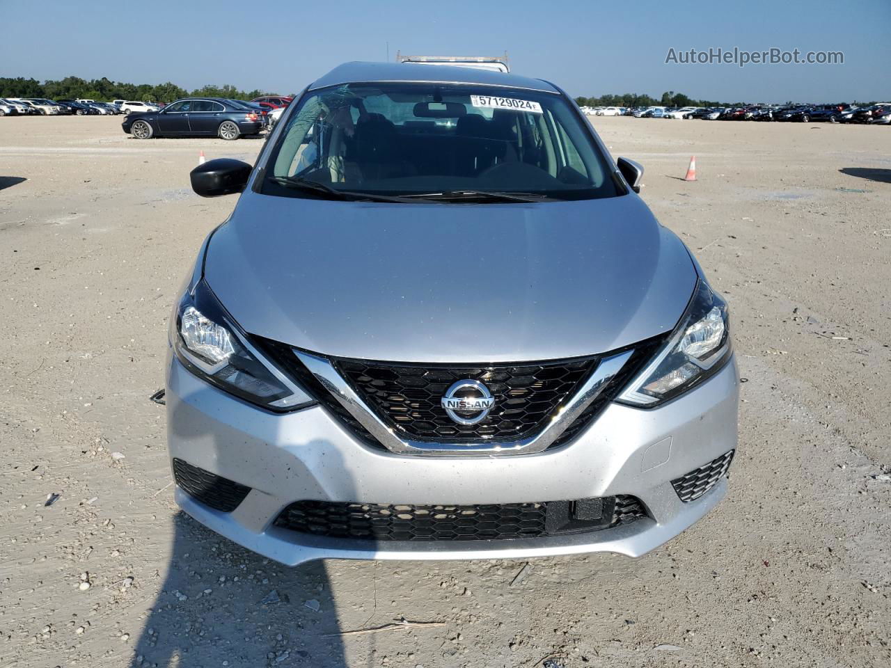 2018 Nissan Sentra S Silver vin: 3N1AB7AP6JL634598