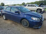 2018 Nissan Sentra S Blue vin: 3N1AB7AP6JL634858