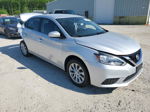 2018 Nissan Sentra S Silver vin: 3N1AB7AP6JL639722