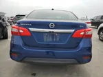 2018 Nissan Sentra S Синий vin: 3N1AB7AP6JY202306