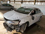 2018 Nissan Sentra S White vin: 3N1AB7AP6JY203908