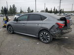 2018 Nissan Sentra S Gray vin: 3N1AB7AP6JY208400