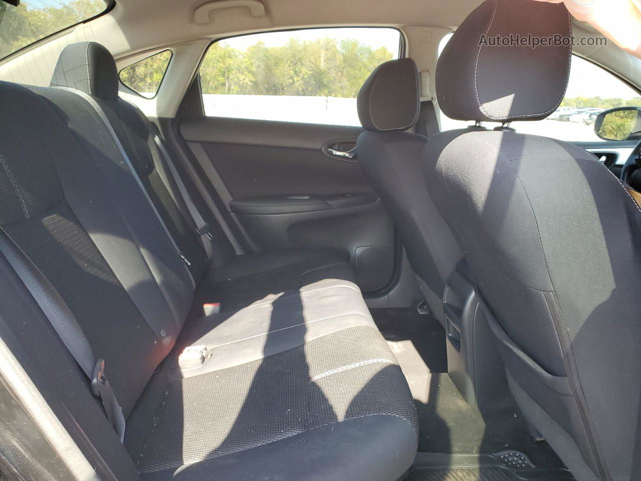 2018 Nissan Sentra S Черный vin: 3N1AB7AP6JY213760