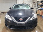 2018 Nissan Sentra S Черный vin: 3N1AB7AP6JY219655