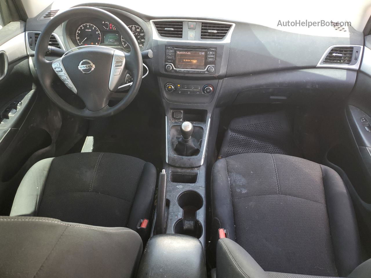 2018 Nissan Sentra S Белый vin: 3N1AB7AP6JY224452