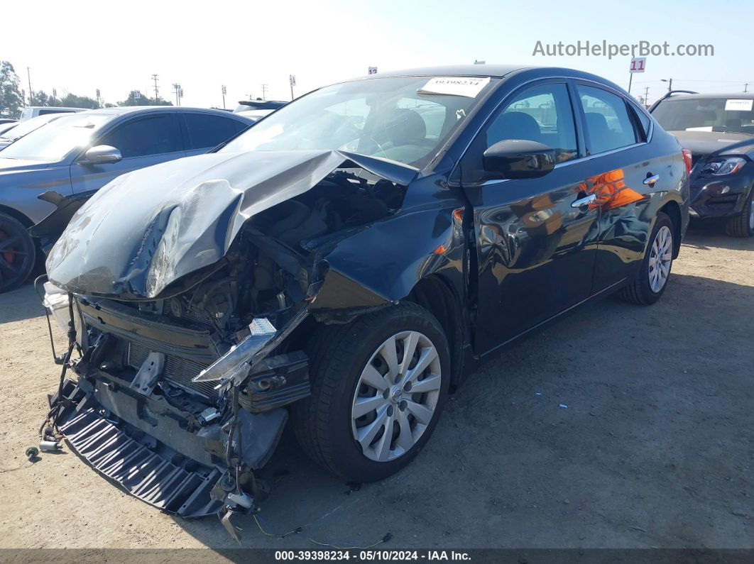 2018 Nissan Sentra S Black vin: 3N1AB7AP6JY226007