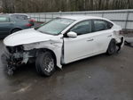 2018 Nissan Sentra S White vin: 3N1AB7AP6JY229540