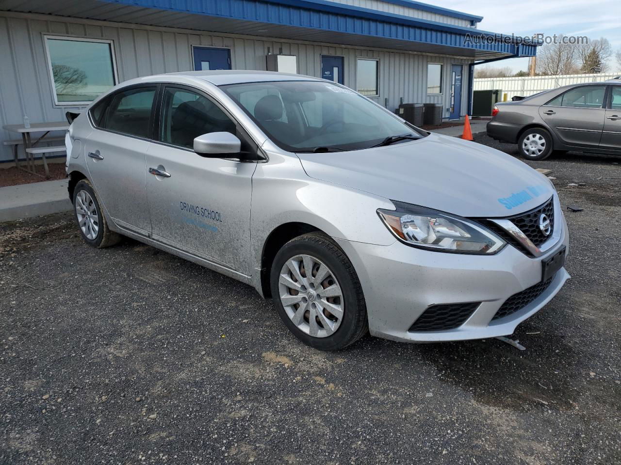 2018 Nissan Sentra S Silver vin: 3N1AB7AP6JY229859