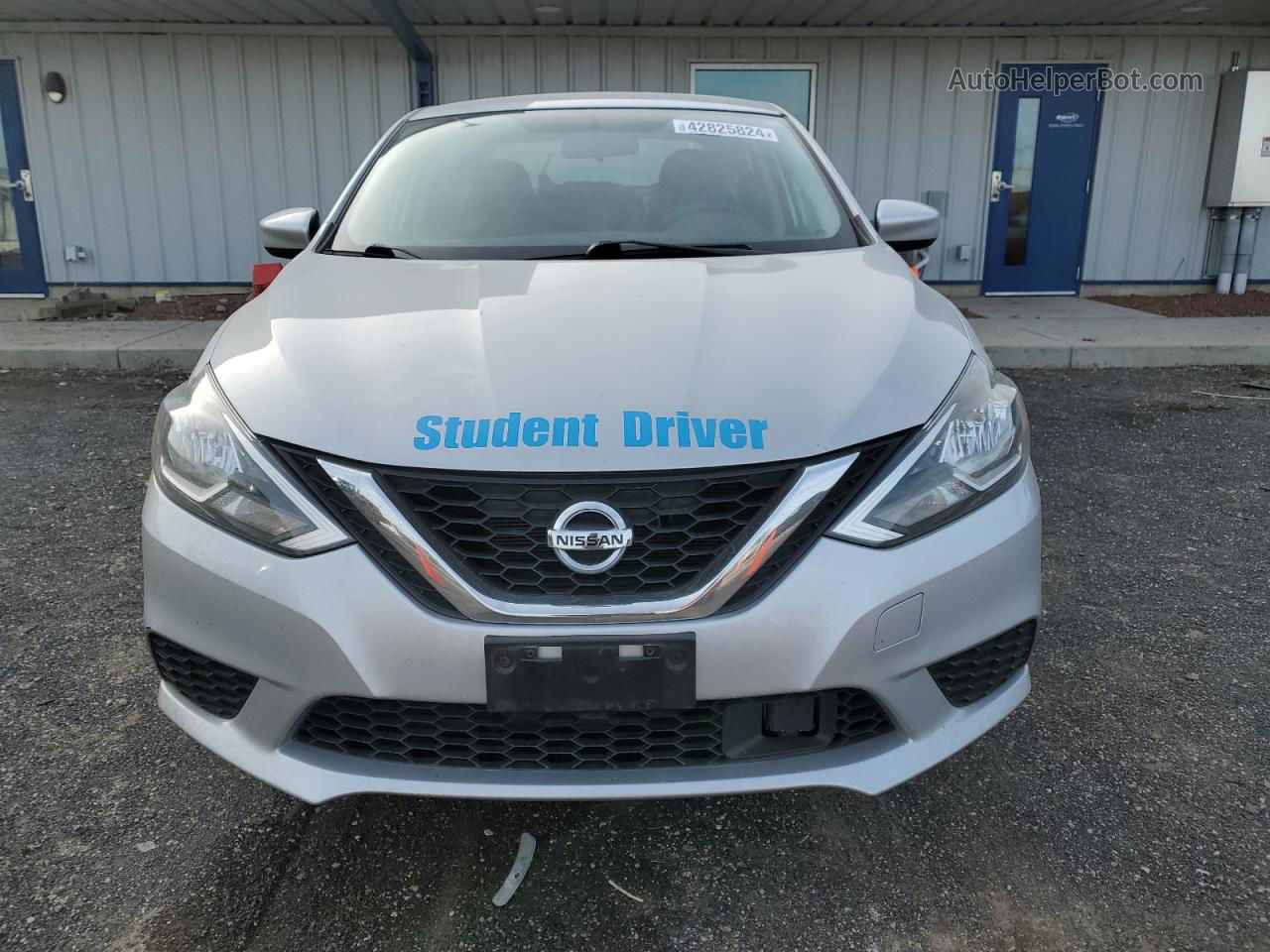 2018 Nissan Sentra S Silver vin: 3N1AB7AP6JY229859