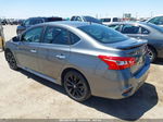 2018 Nissan Sentra Sr Gray vin: 3N1AB7AP6JY232843