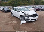 2018 Nissan Sentra Sv Белый vin: 3N1AB7AP6JY251280