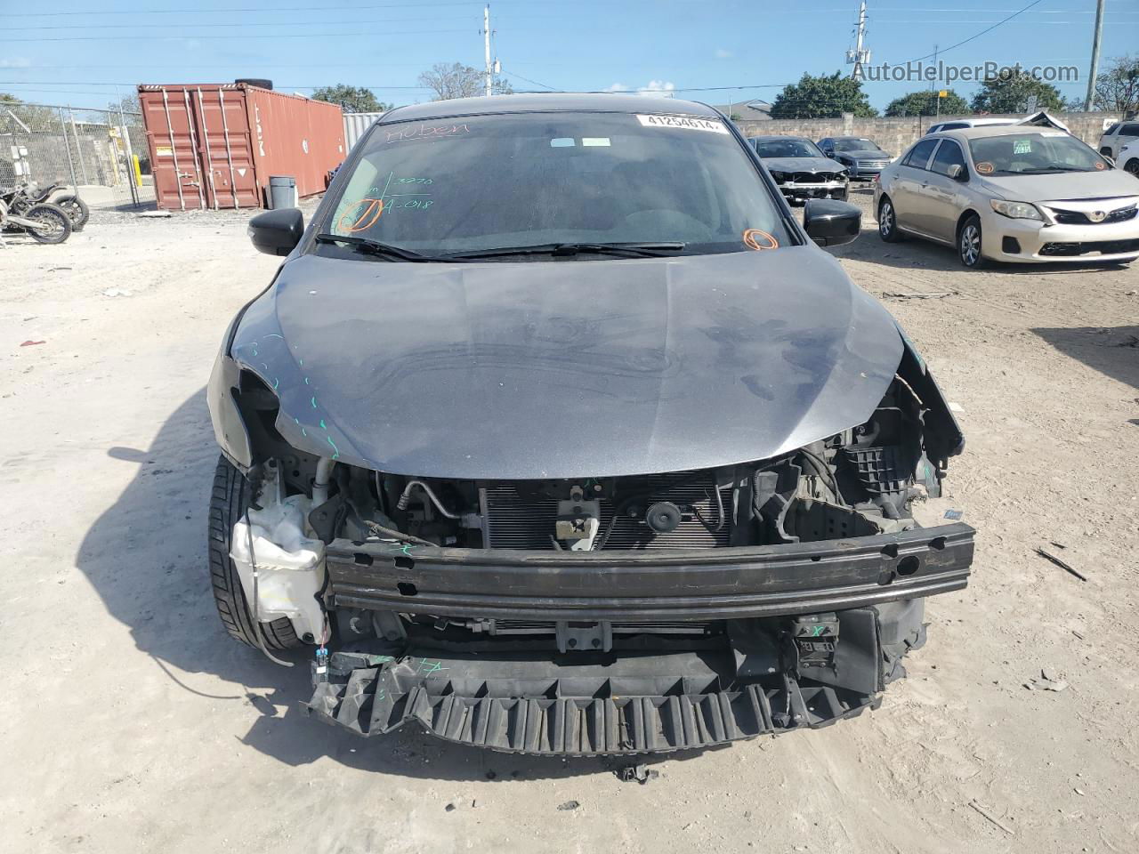 2018 Nissan Sentra S Silver vin: 3N1AB7AP6JY258455