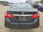 2018 Nissan Sentra S Черный vin: 3N1AB7AP6JY266765