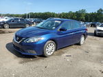 2018 Nissan Sentra S Синий vin: 3N1AB7AP6JY271058