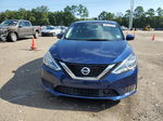 2018 Nissan Sentra S Blue vin: 3N1AB7AP6JY271058