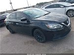 2018 Nissan Sentra S Черный vin: 3N1AB7AP6JY275644