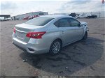 2018 Nissan Sentra S Silver vin: 3N1AB7AP6JY282268