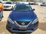 2018 Nissan Sentra S Blue vin: 3N1AB7AP6JY312126