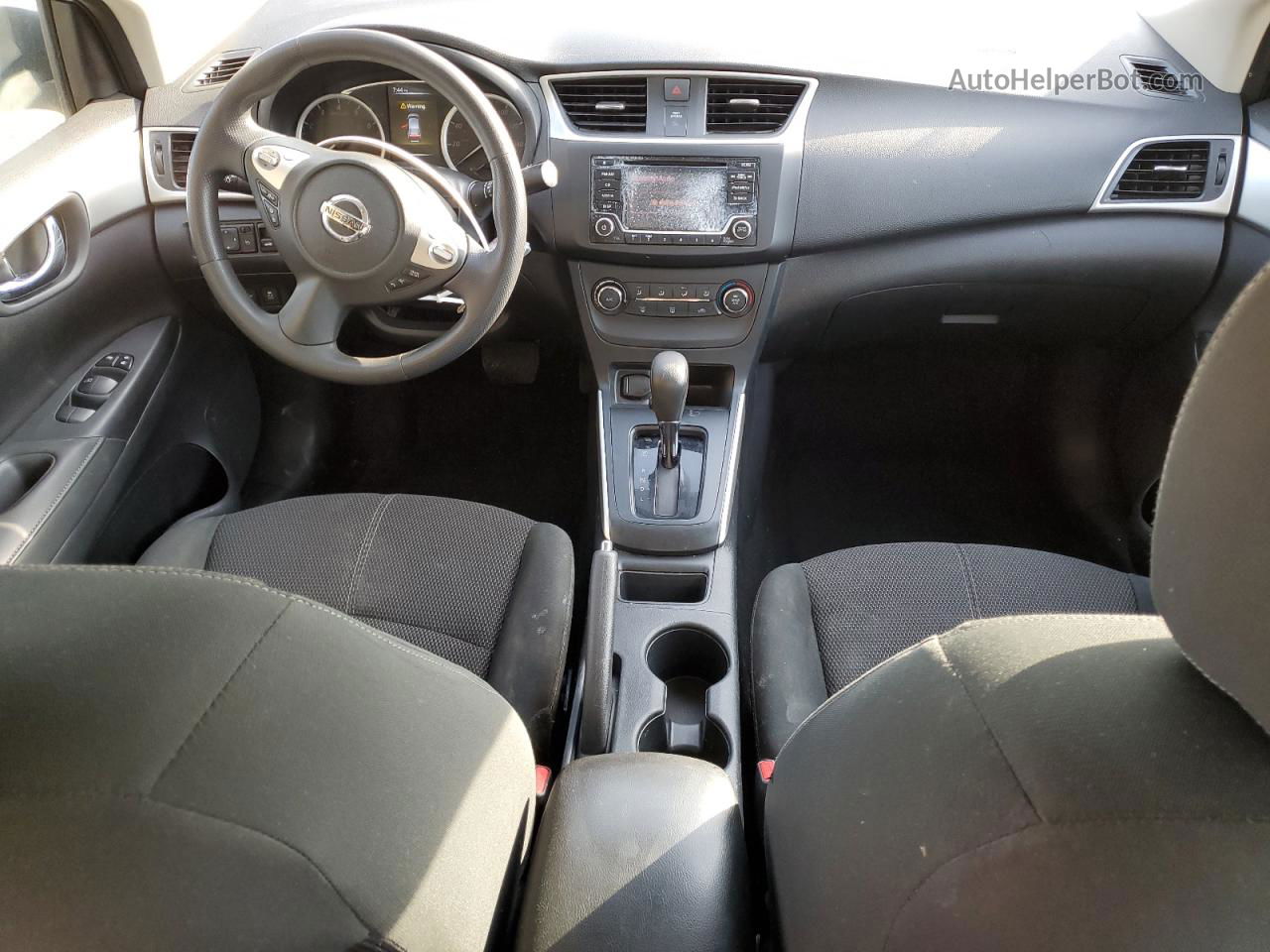 2018 Nissan Sentra S White vin: 3N1AB7AP6JY315866