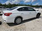 2018 Nissan Sentra S White vin: 3N1AB7AP6JY322770