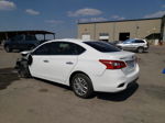 2018 Nissan Sentra S White vin: 3N1AB7AP6JY324518