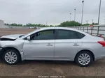 2018 Nissan Sentra S Серебряный vin: 3N1AB7AP6JY340704