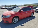 2018 Nissan Sentra S Red vin: 3N1AB7AP6JY341173