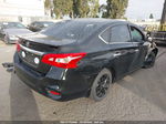 2018 Nissan Sentra S Черный vin: 3N1AB7AP6JY346437