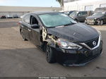 2018 Nissan Sentra S Black vin: 3N1AB7AP6JY346437