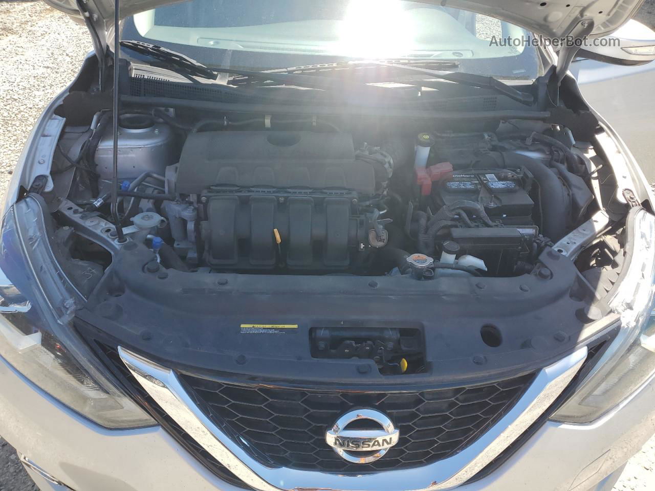 2019 Nissan Sentra S Silver vin: 3N1AB7AP6KY218667