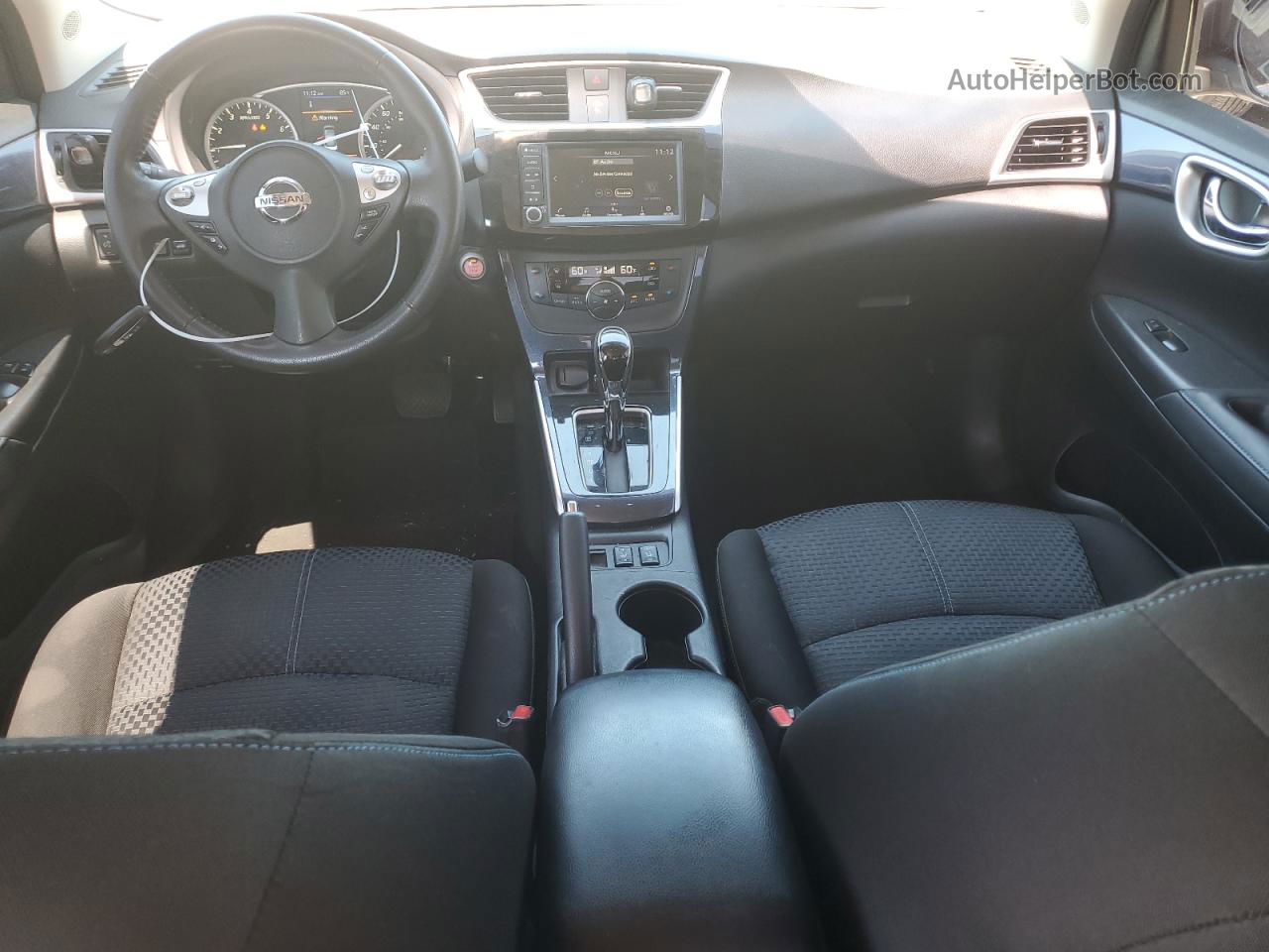 2019 Nissan Sentra S Серебряный vin: 3N1AB7AP6KY218667