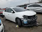 2019 Nissan Sentra S White vin: 3N1AB7AP6KY226266