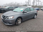 2019 Nissan Sentra Sv Gray vin: 3N1AB7AP6KY233427